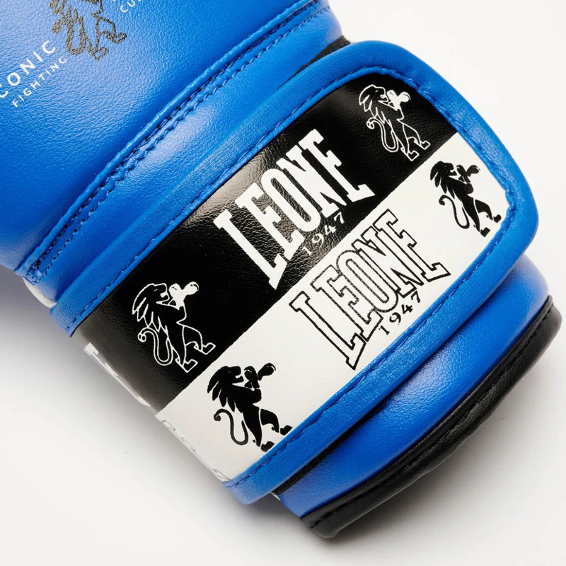 Leone iconic Kids boxing gloves -blue